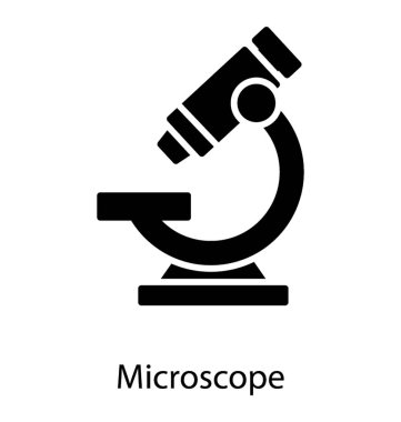Optik mikroskop vektör