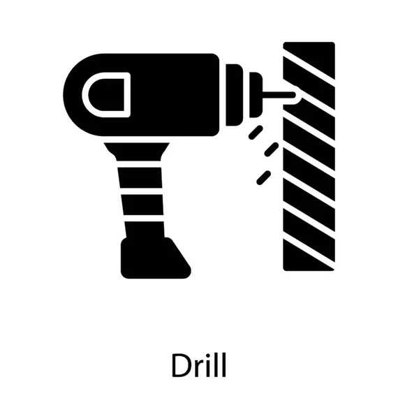 钻取机矢量 — 图库矢量图片