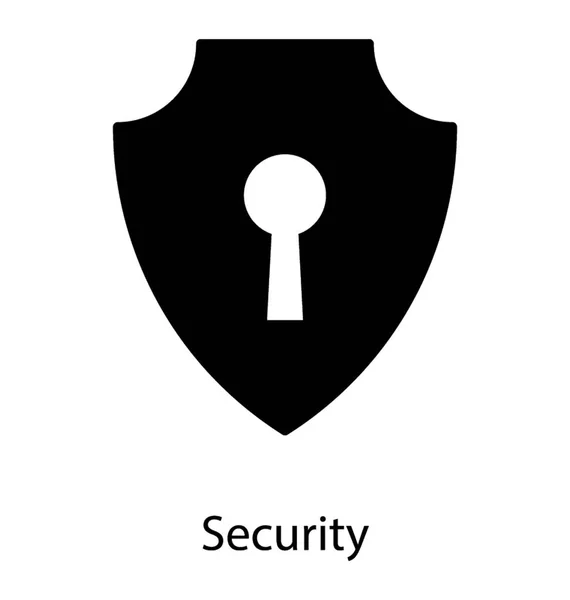 Security Shield Vector — Stock Vector