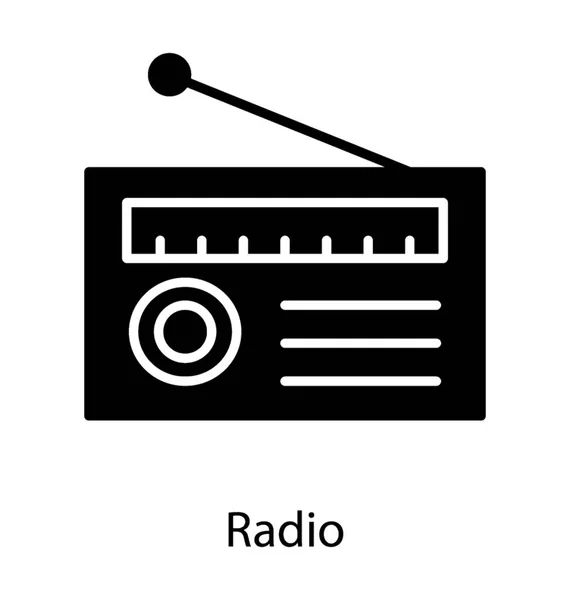 Vettore di apparecchi radio — Vettoriale Stock