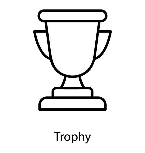 Trofeum Pucharu wektor — Wektor stockowy