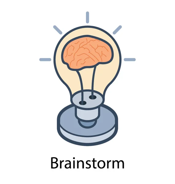 Lampadina idea — Vettoriale Stock