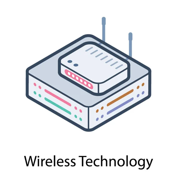 Wifi-Router — Stockvektor