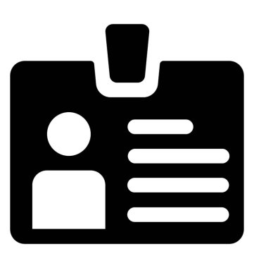 Çalışan kimlik kartı