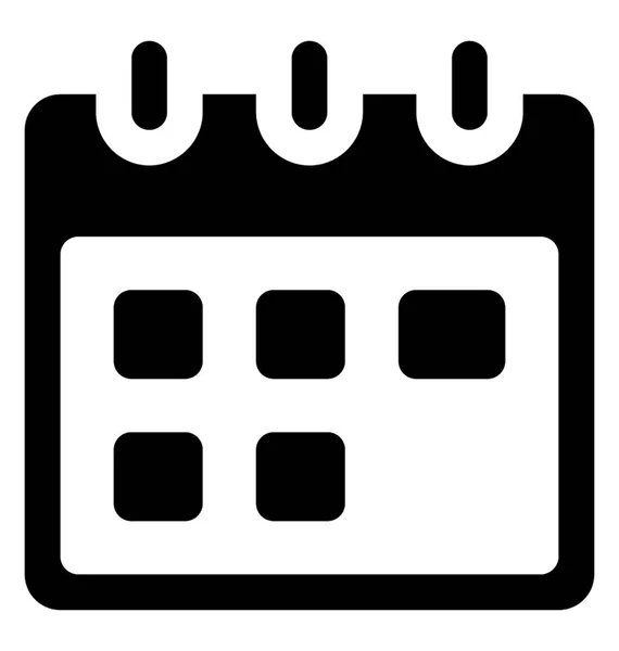 Reminder Calendar Vector — Stock Vector