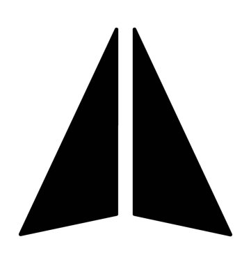 Kağıt Uçak vektör