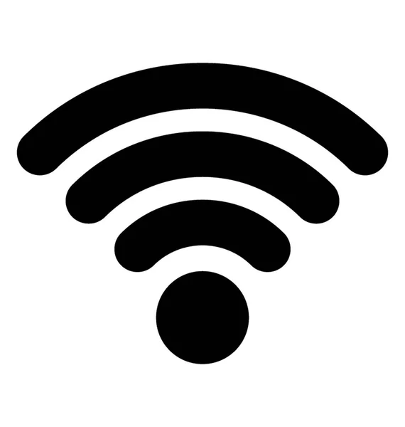 Wifi Sinais Vector — Vetor de Stock