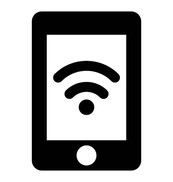 Mobiele WiFi-signalen — Stockvector