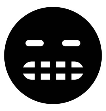 sırıtan yüz ifade