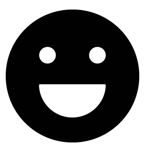 Smiley gezicht emoticon — Stockvector