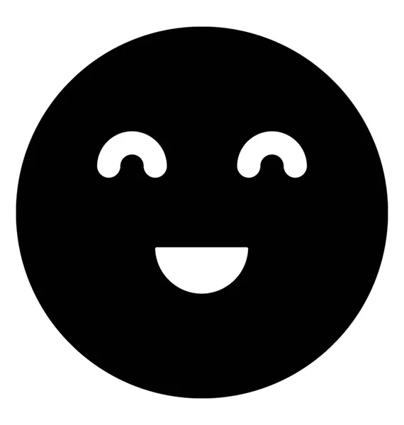 Smiley face uttryckssymbol — Stock vektor