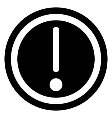 ünlem işareti vektör