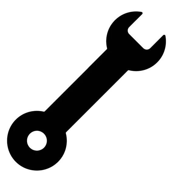 Ferramenta técnica Spanner — Vetor de Stock