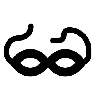 göz maskesi vektör