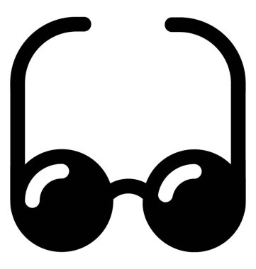 Plaj güneş gözlüğü vektör