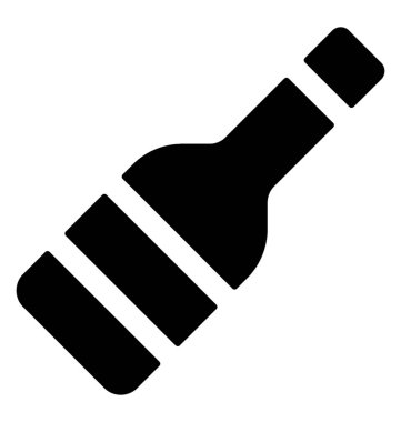 şarap şişesi vektör