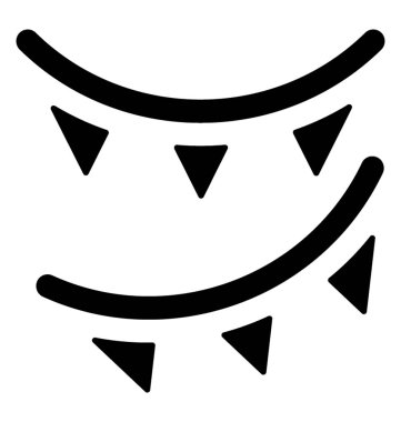 Parti dekoratif Garlands