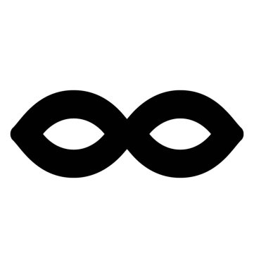 göz maskesi vektör