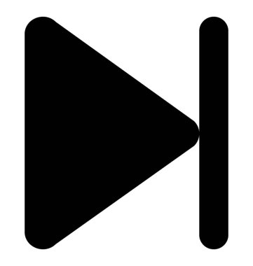 İleri düğme sembolü