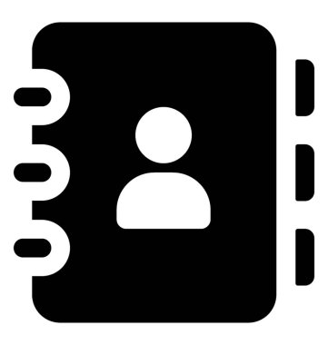 Kişiler kitap vektör