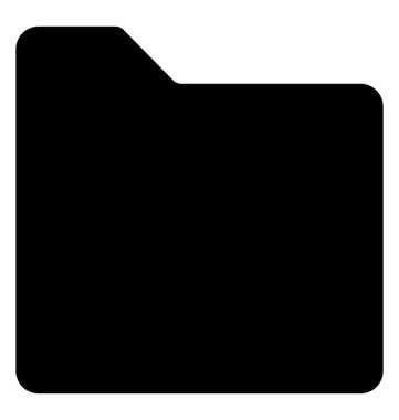 Veri klasörü vektörü