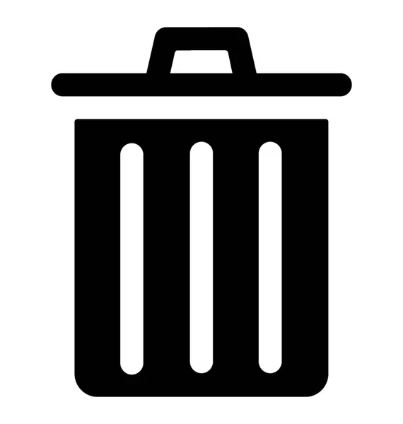 Trash Bin Vector — Stock Vector