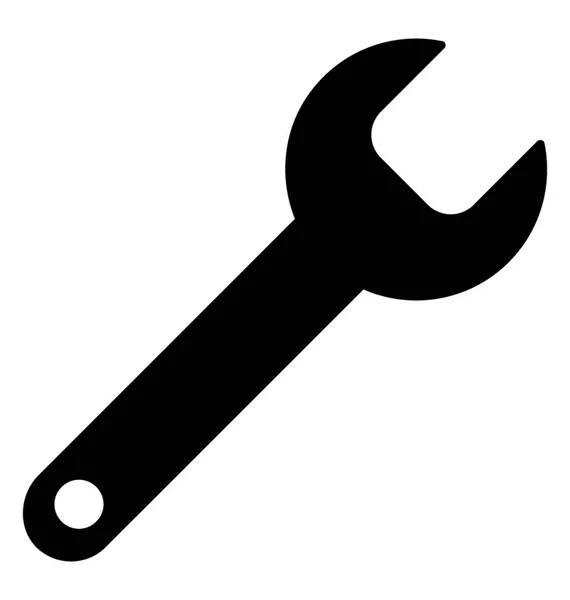 Ferramenta técnica Spanner — Vetor de Stock