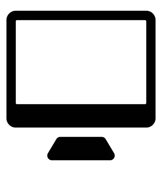 Beeldscherm computer — Stockvector