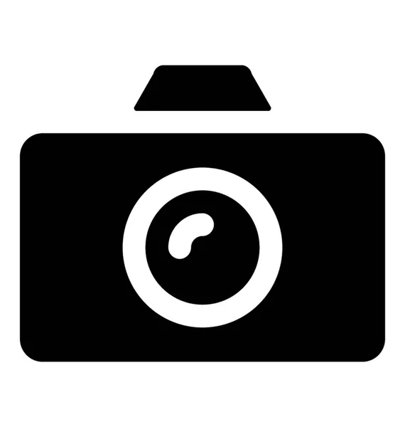 Photographic Camera Vector — Stock Vector