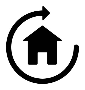 Ana sayfa renovasyon vektörü