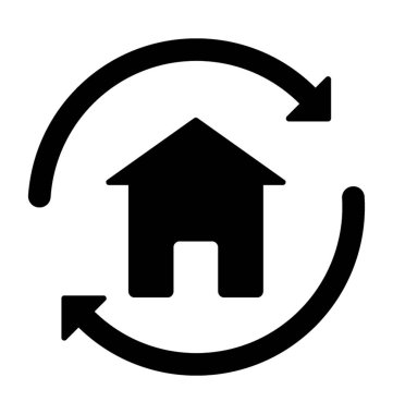 Ana sayfa renovasyon vektörü