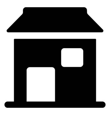 Dükkan bina vektör