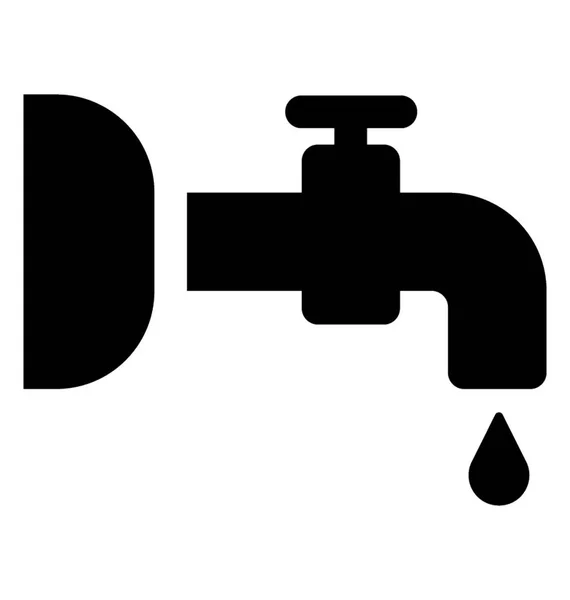 Вектор водопровідної води — стоковий вектор