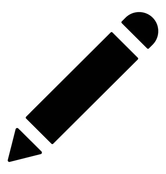 Outil d'écriture au crayon — Image vectorielle