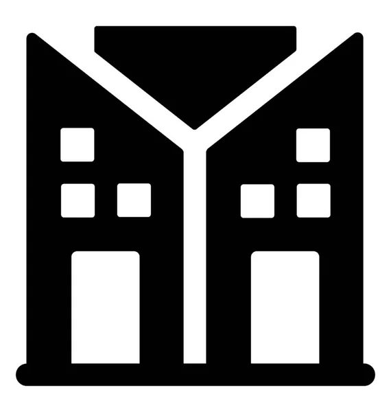 房地产建筑 — 图库矢量图片