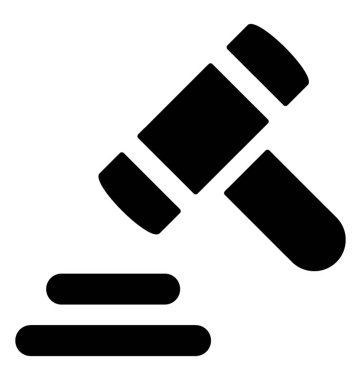 Açık arttırma çekiç vektörü