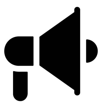 ses hoparlör vektör