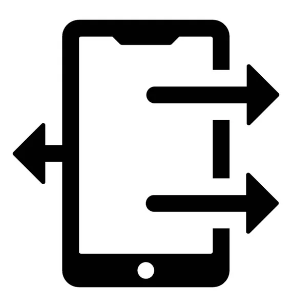 Transferencia de datos móviles — Foto de Stock