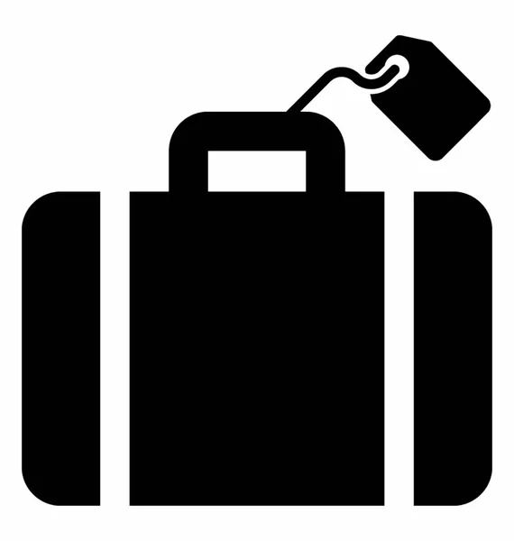 Luggage Briefcase Vector — Stock Vector
