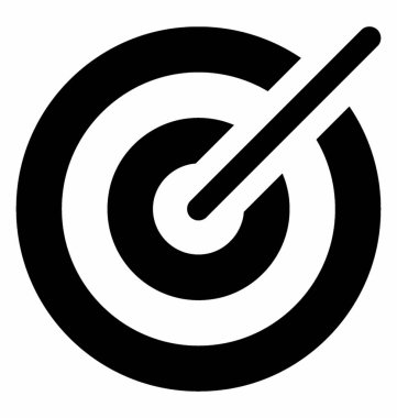 Okçuluk amacı vector