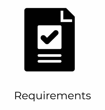 İş belgesi vektörü