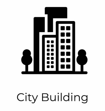 Gökdelen yapı vektör