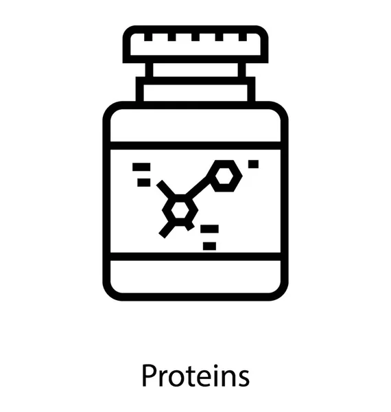 Vector de suplemento nutricional — Archivo Imágenes Vectoriales