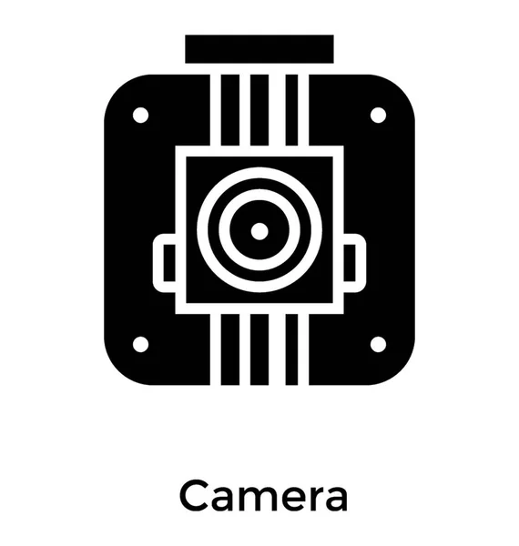 Photographic Camera Vector — Stock Vector