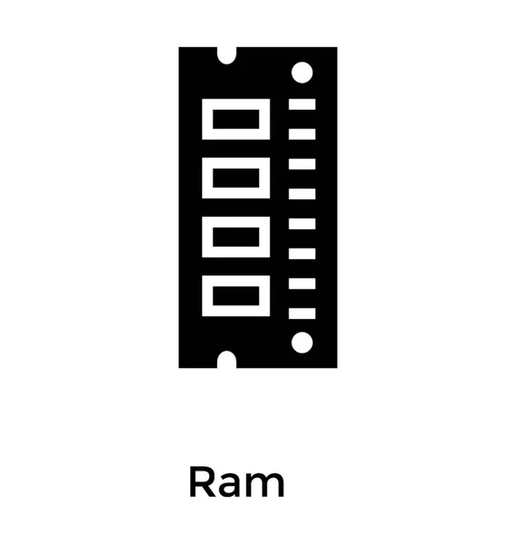 Mémoire à accès aléatoire — Image vectorielle