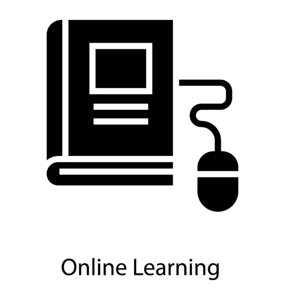 Online Learning Vector — Stock Vector