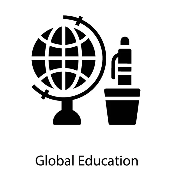 Vecteur d'éducation mondiale — Image vectorielle
