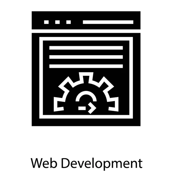 Web ページ開発 — ストックベクタ