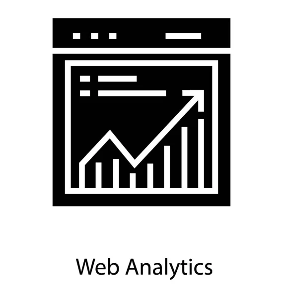 Web Traffic Analytics — Stockvektor