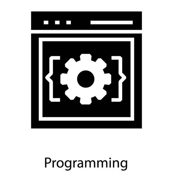 Webseiten-Programmierung — Stockvektor